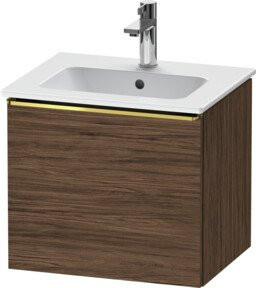 Duravit Waschtischunterschrank D-Neo in Nussbaum dunkel, B/T/H: 51 x 40,2 x 44 cm - Bild 1
