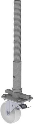 MUNK Günzburger Steigtechnik Lenkrolle mit Feststellbremse Spindel 200 mm - Bild 1