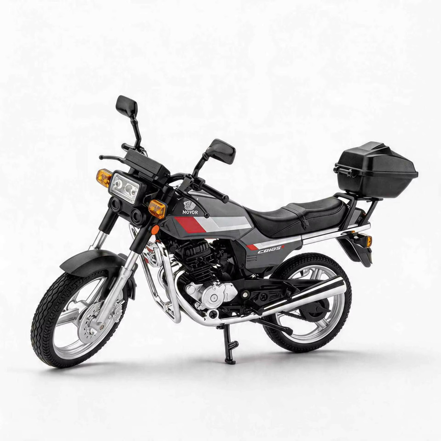 WELLY CB125T Motorradmodell, 1:12, Metall, mit Sound- und Lichteffekten - Bild 5