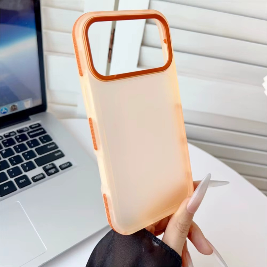 Candy Armor Stoßfeste Handyhülle für Apple iPhone 17 16 15 14 13 12 11 Pro Max Plus in Transparent Matt TPU - Bild 1