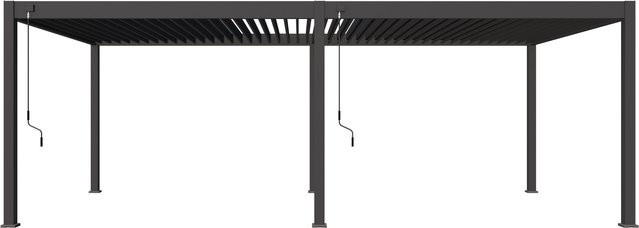 PergoLine Superior Pergola Anthrazit B: 7,2 m, T: 3,6 m - Bild 2