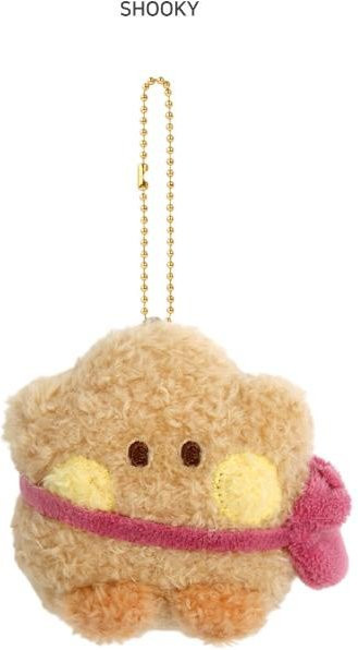 BT21 Minini PONPON Enjoy Plüsch-Schlüsselanhänger SHOOKY, Unisex - Bild 1