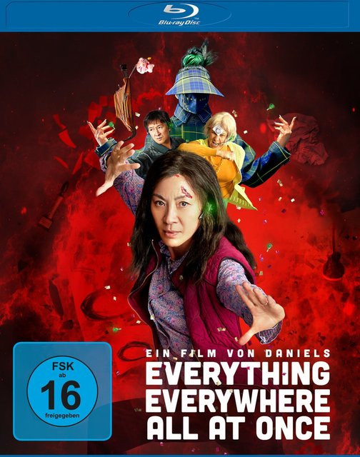 Everything Everywhere All at Once Blu-ray Science-Fiction und Action Film mit Michelle Yeoh, James Hong und Jamie Lee Curtis - Bild 1