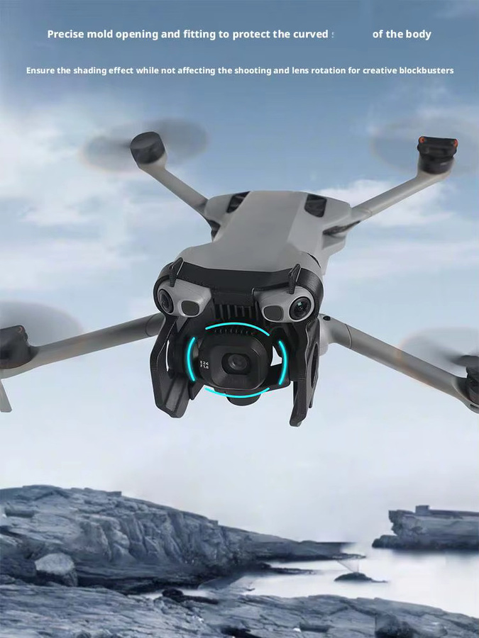 DJI Mini 5 Pro Gimbal-Schutzabdeckung in Schwarz: Kollisionssicherer Objektivschutz und Sonnenschutz für deine Drohne - Bild 7