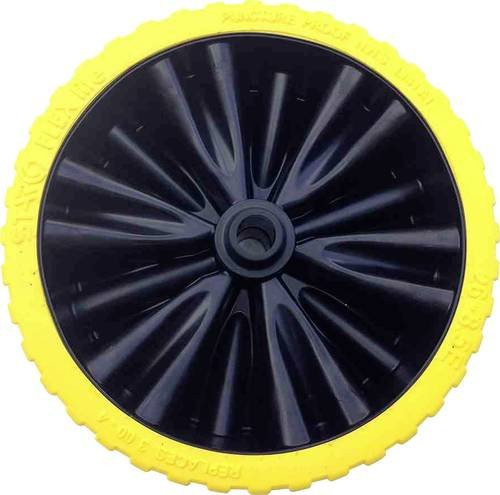 FORT FO80079 Ersatzrad aus PU in Schwarz und Gelb - Bild 1