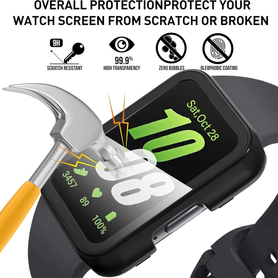 Samsung Galaxy Fit 3 Zubehör, Glas-Displayschutzfolie und Schutzrahmen - Bild 2
