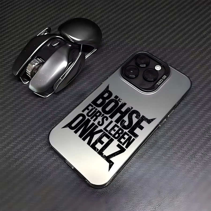 Schutzhülle Böhse Onkelz für iPhone 11 bis iPhone 17 Pro Max in Multicolour mit mattem Back Cover - Bild 2