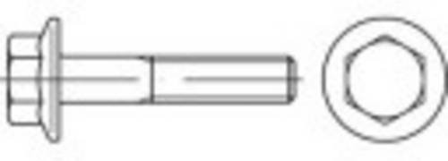TOOLCRAFT Sechskantschrauben mit Flansch M14, Länge: 45 mm, Stahl zinklamellenbeschichtet, 50 Stück - Bild 1