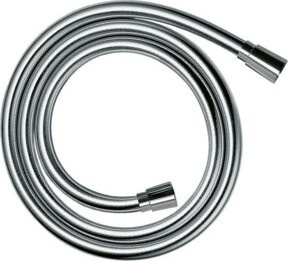 Hansgrohe Axor One Brauseschlauch aus Metall in Silber, Länge: 2 m, beidseitig konisch mit Anti-Kink und Anti-Twist Funktion - Bild 1