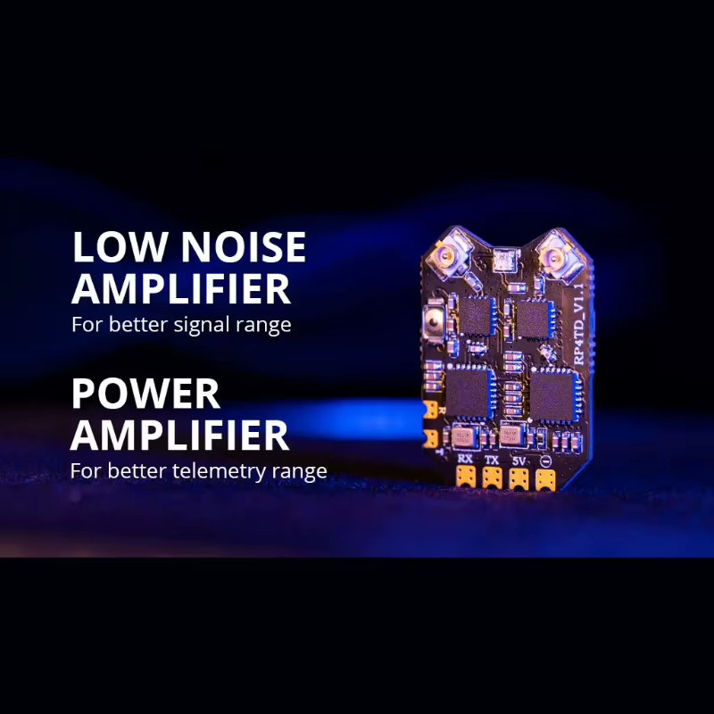 Radiomaster RP4TD 2,4GHz ExpressLRS Diversity-Empfänger, Doppelantenne, mit WLAN, TCXO - Bild 2