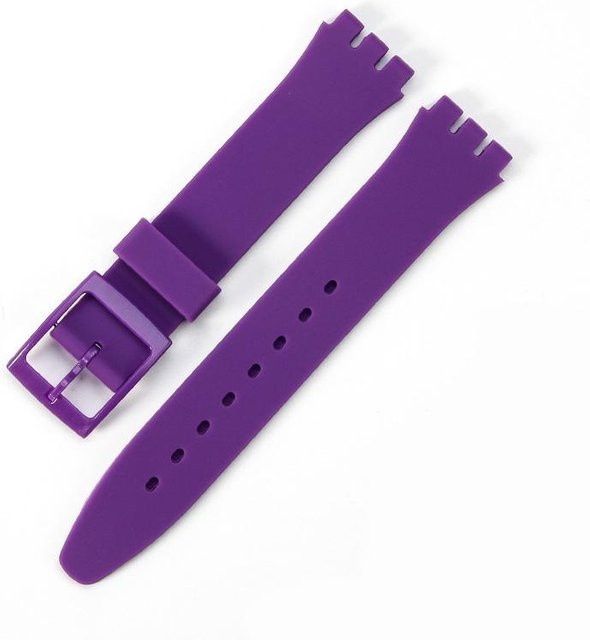 Uhrenarmband Silikon, Weiß, Herren - Bild 1
