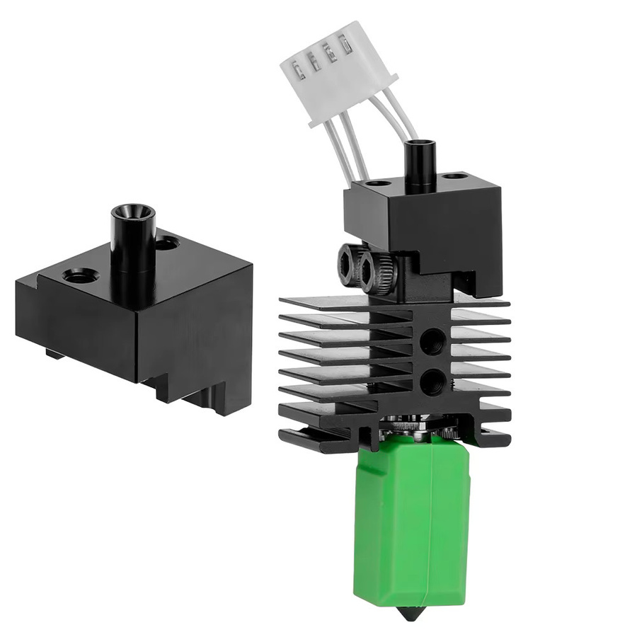 Anycubic TZ 2.0 Konvertierungs-Kit für S1C Hotend, Adapter für Anycubic Kobra S1 Combo mit gehärteter Stahldüse, Schwarz - Bild 4