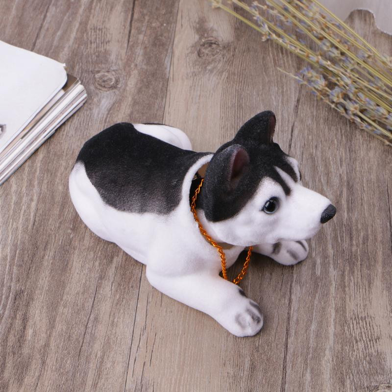 Faylisvow Autopuppe Hund mit schüttelndem Kopf als Dekoration aus Harz - Bild 2