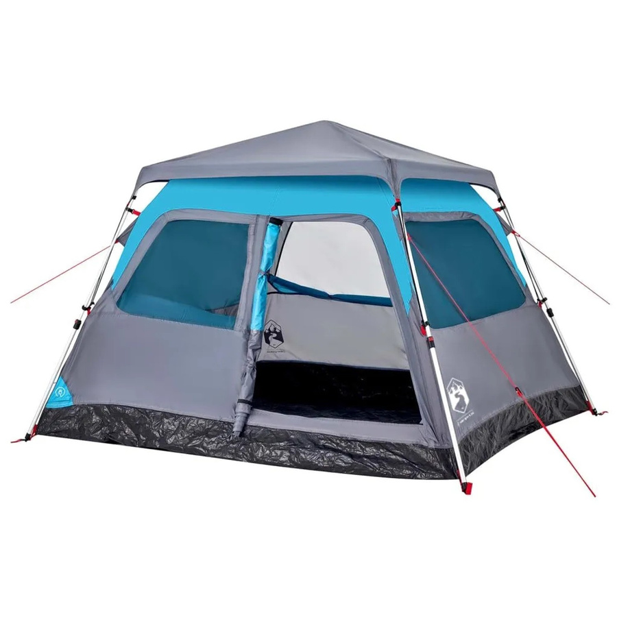 vidaXL Kuppel-Campingzelt für 4 Personen in Blau mit Quick Release System 4004231 - Bild 2