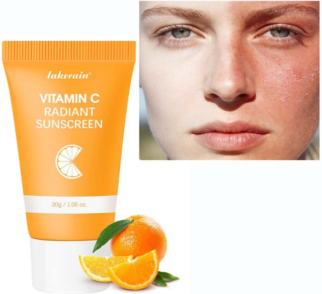 Lakerain Gesichtscreme mit Vitamin C, LSF 30, Unisex - Bild 1