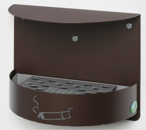 VAR Wandwaschbecken H 23 Wandmontage in Deep-Brown Struktur, 1,5 l - Bild 1