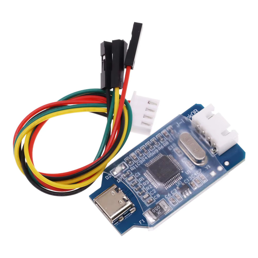 OB ARM Emulator Debugger und Programmierer mit USB-C Anschluss für STM32, M74 und Arduino als SWD Simulation Downloader in Blau - Bild 3
