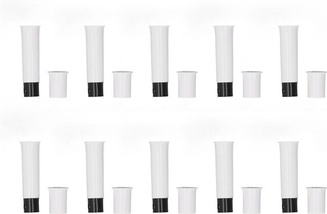 10er Set GoolRC Magnetische Reed-Schalter DC100V NC Tür- und Fenstersensoren für Alarmsysteme, weiß, einverdrahtet - Bild 1