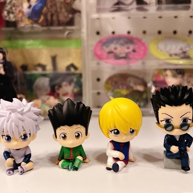 Bandai Hunter x Hunter Gon Freecss Q-Version Actionfigur, 4/8-teiliges Set - Bild 1