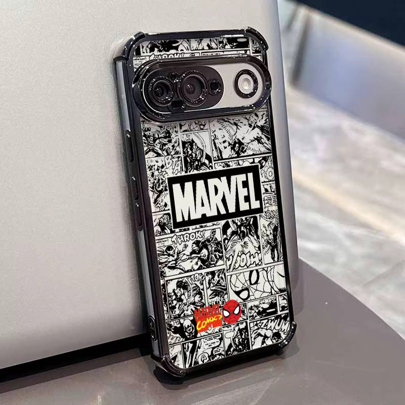 Spider-Man Logo Handyhülle für Google Pixel 10A 9A 9 8A 8 7A 7 Pro XL, transparent und sturzsicher - Bild 2