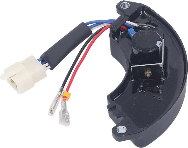 SAWAFUJI ELEMAX Automatischer Spannungsregler AVR 5KW Einphasig 6-Draht in Schwarz - Bild 1