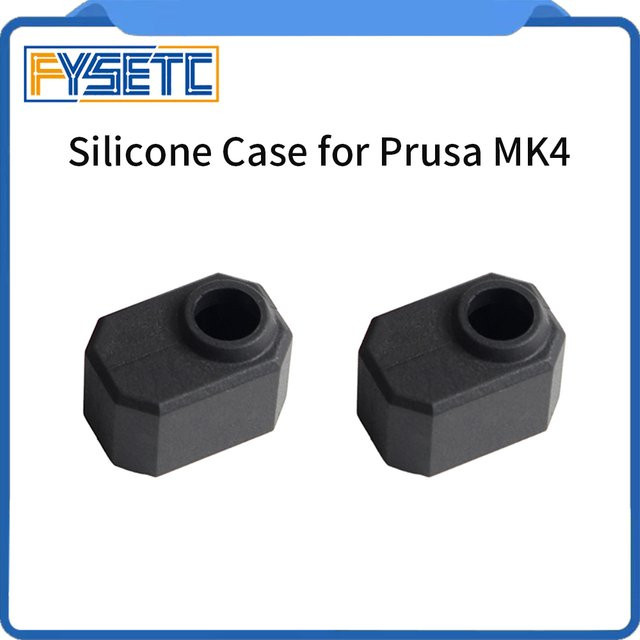 FYSETC Silikonhülle in Schwarz für Prusa MK4 3D-Drucker, temperaturbeständige FDM-Ersatzteile - Bild 1