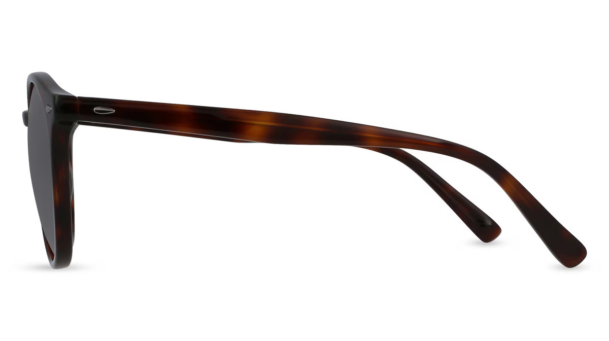 Fielmann BD 474 SUN Sonnenbrille, Vollrand, Rund, Acetat, Unisex, braun - Bild 2