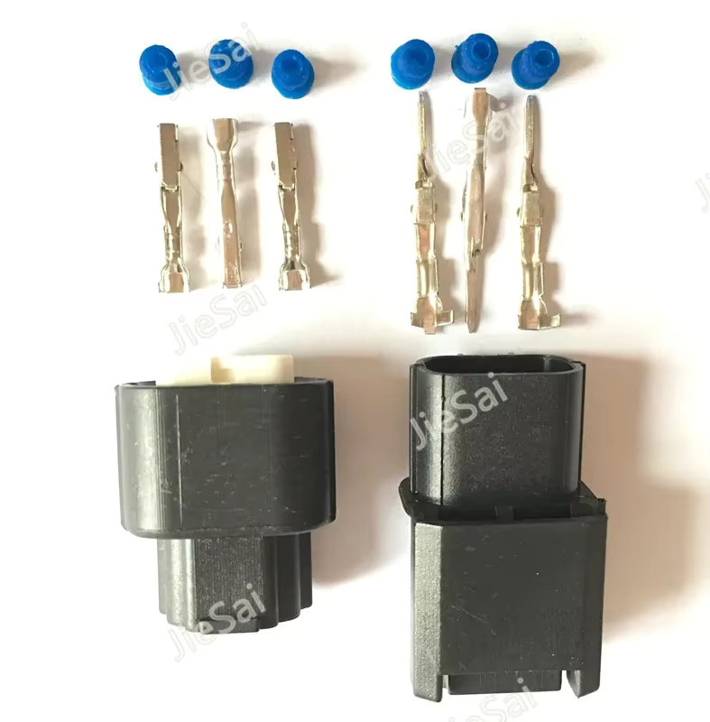 Sumitomo 3-poliger wasserdichter Auto-Stecker und Steckdose in Schwarz für Civic, Element und CR-V Reparaturset - Bild 5
