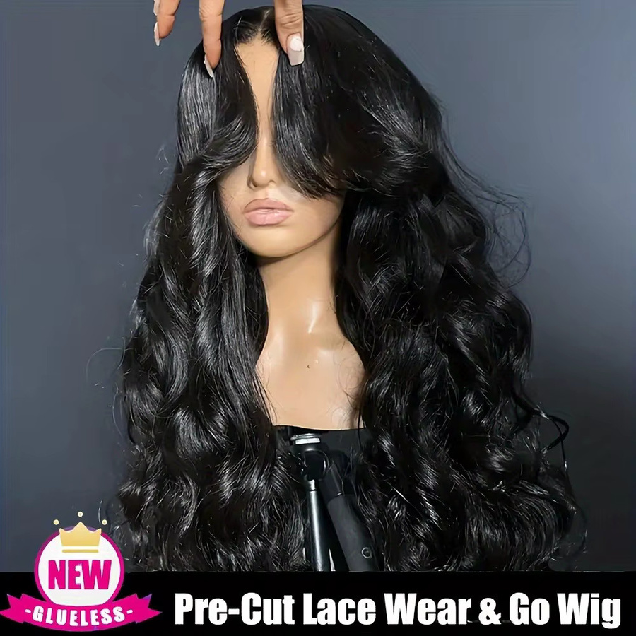 Body Wave Echthaarperücke, 250 Density, HD Lace Front, Damen - Bild 2