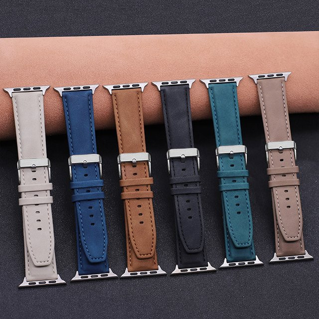 Lederarmband für Apple Watch, Leder, Unisex - Bild 1