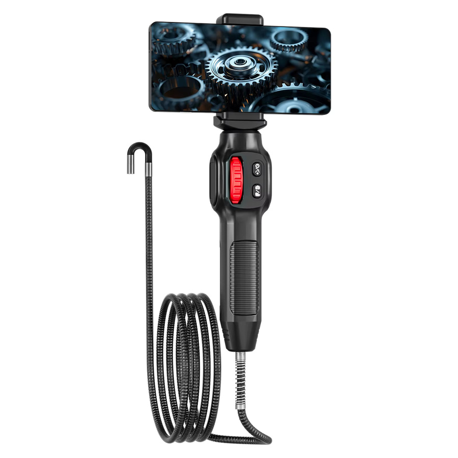 LAFOCH Gelenk-Endoskop Kamera mit 360 Grad Rotation und Licht, wasserdichte Sonde für Android und iOS, Schwarz - Bild 6