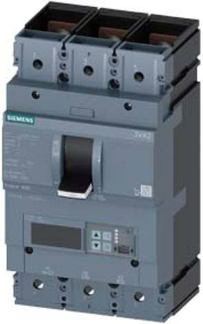 Siemens 3VA2450-5KQ32-0AA0 Leistungsschalter in Grau mit einem Einstellbereich von 200 - 500A und einer maximalen Schaltspannung von 690 V/AC - Bild 1