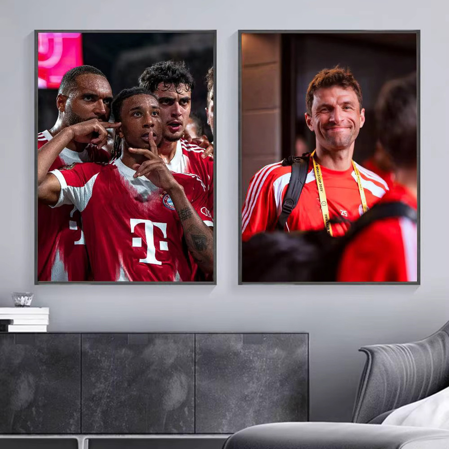 KAYOU Bayern München Champions Poster selbstklebender Kunst-Aufkleber aus wasserfestem Papier für deine Wanddekoration - Bild 3