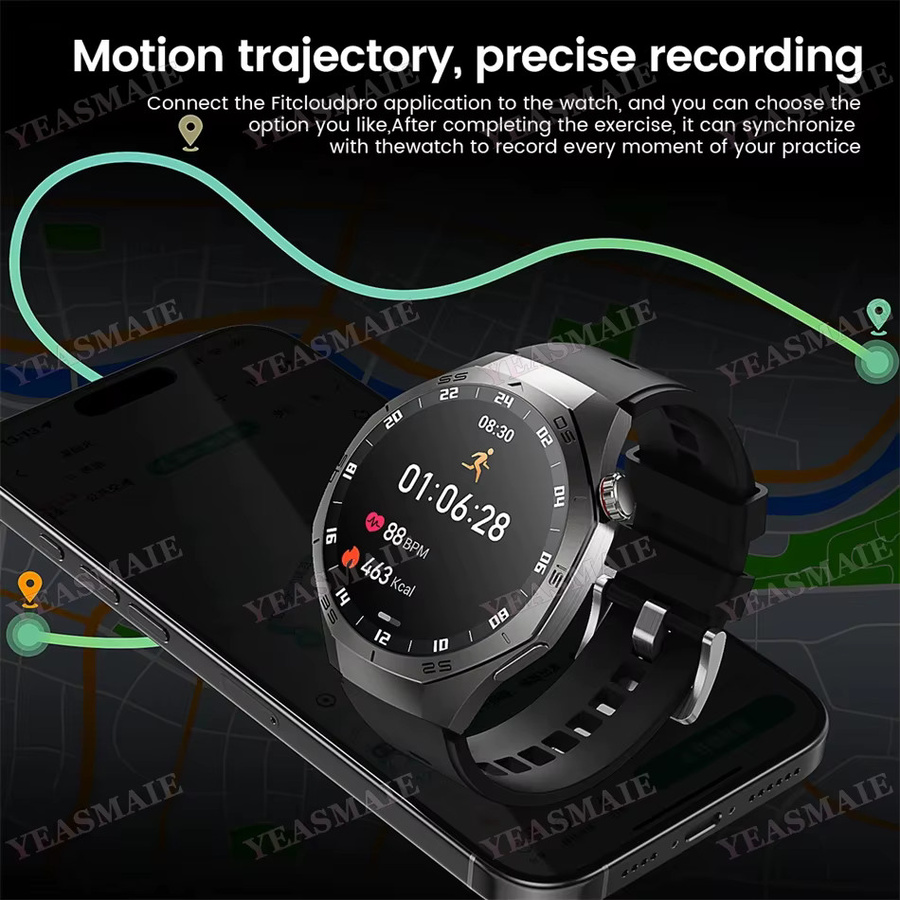Ola Esporte Smartwatch, Weiß, Silikon, GPS, Unisex - Bild 3