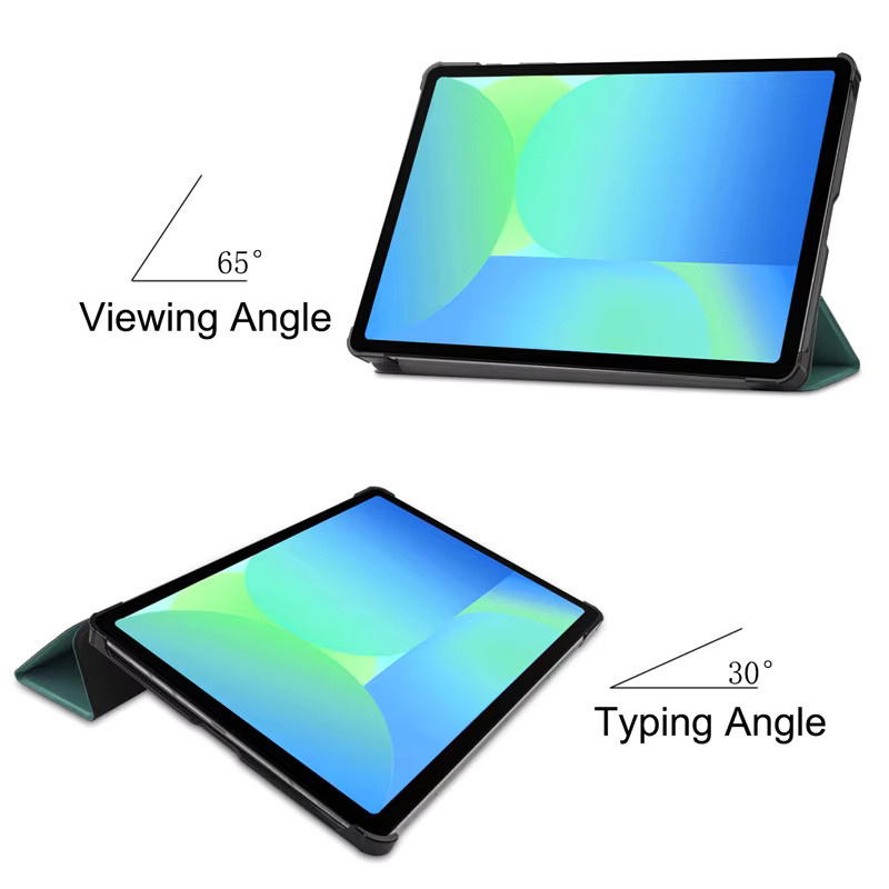 Funda Magnetisches Smart Cover für Samsung Galaxy Tab S9 FE und Tab S10 FE, 10,9 Zoll, Schwarz - Bild 4