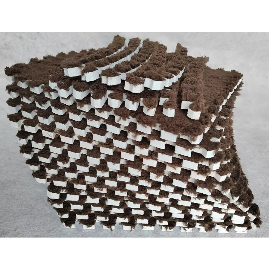 DHDH Baby-Puzzlematten, Schaumstoff, Schwarz, 10-teiliges Set - Bild 4