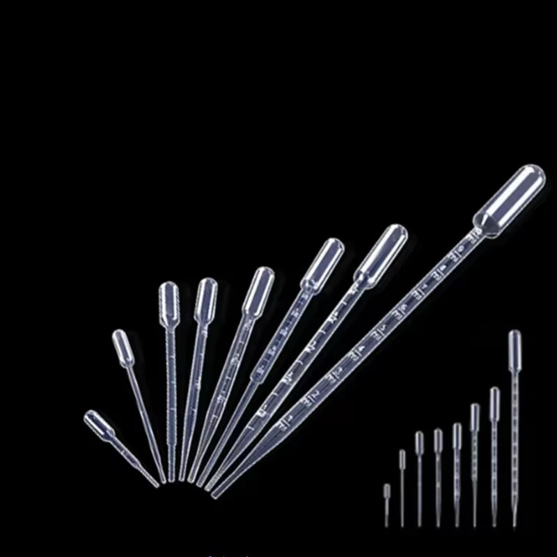 Transparente Einweg-Pasteurpipetten aus Kunststoff für ätherische Öle in verschiedenen Volumina von 0,2 ml bis 5 ml - Bild 2