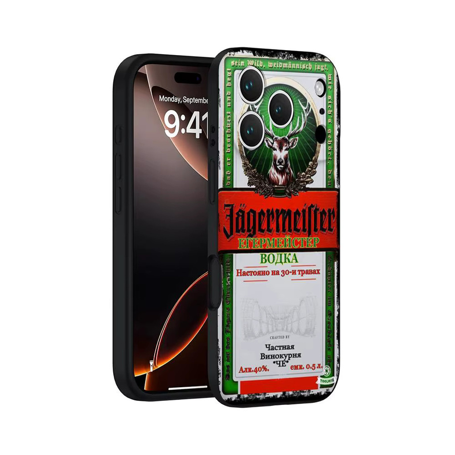 J-Jagermeisters Handyhülle für iPhone 11 bis 17 Pro Max Plus Air Mini Soft Case in Schwarz - Bild 6