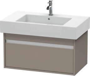 Duravit Waschtischunterschrank Ketho wandhängend mit 1 Auszug, Breite: 80 cm, Tiefe: 45,5 cm, Höhe: 41 cm - Bild 1