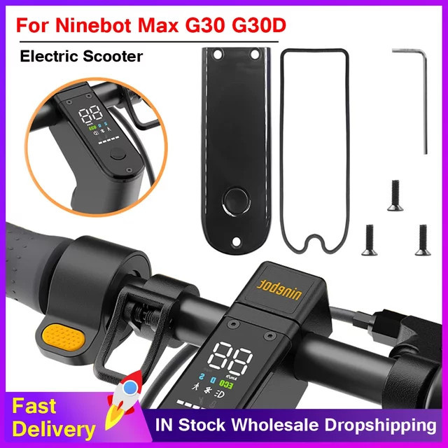Ninebot MAX G30 Armaturenbrett Panel Abdeckung Wasserdichte Display Schutzplatte in Schwarz - Bild 1
