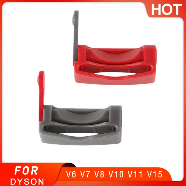 Trigger Lock Clip Halter für Dyson Staubsauger V6 V7 V8 V10 V11 V15 in Rot - Bild 1