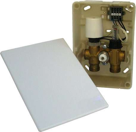 HoWaTech E-Regelbox mit Thermostat, weiß, B/H/T: 15,6 x 21,1 x 6,4 cm - Bild 1