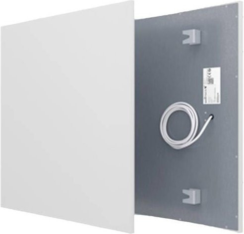 XCOAST Infrarotheizung 500W für 10m² in Weiß mit Thermostat und Metallgehäuse zur Decken- oder Wandmontage - Bild 1