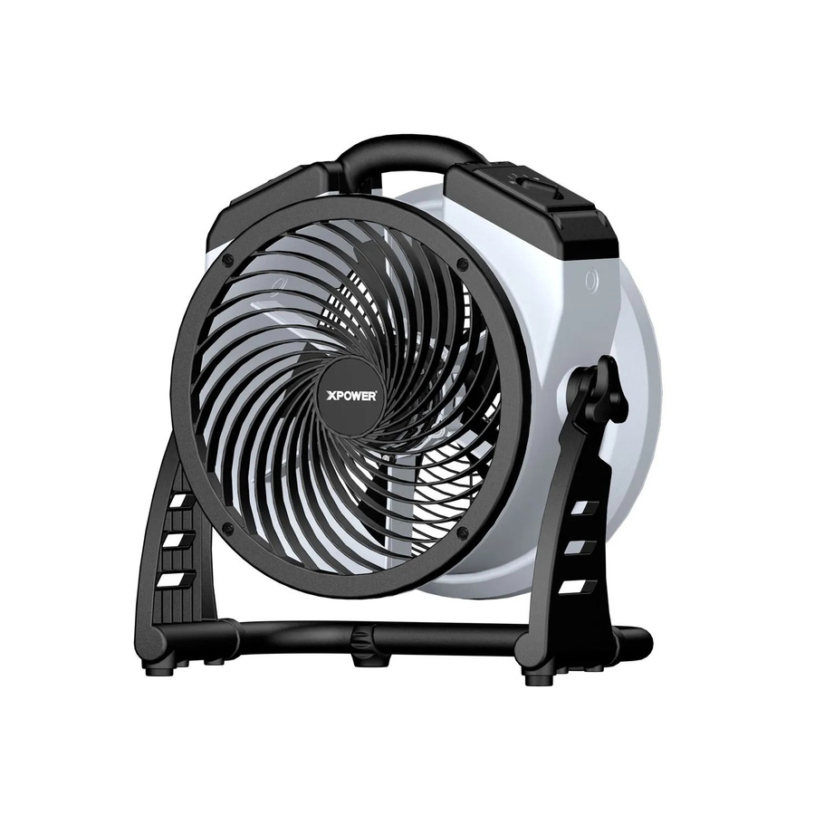 Xpower FC-100 Kompakter Mehrzweck-Luftzirkulator mit Timer und Oszillation, 11 Zoll, Weiß - Bild 2