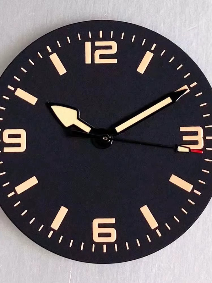 Tandorio Uhrenteile, Retro Schwarz-Kaffee, 31mm, Unisex - Bild 3