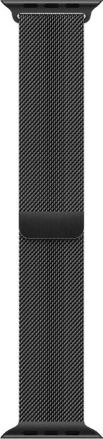BlueBuilt Uhrenarmband Milanaise, Edelstahl, Schwarz, 20 mm, Unisex - Bild 1
