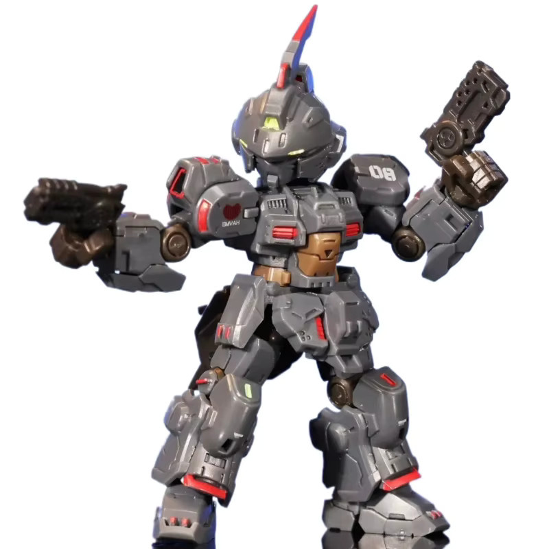Bandai Canned Squad Unit V2 Q-Version Mecha Roaring Hound, Plastik-Bausatz, Actionfigur - Bild 2
