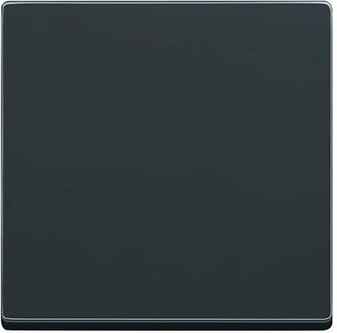 Busch-Jaeger Schalter mit Rocker in Schwarz, quadratisch und modern, kompatibel mit Philips Hue, Bluetooth und Casambi - Bild 1