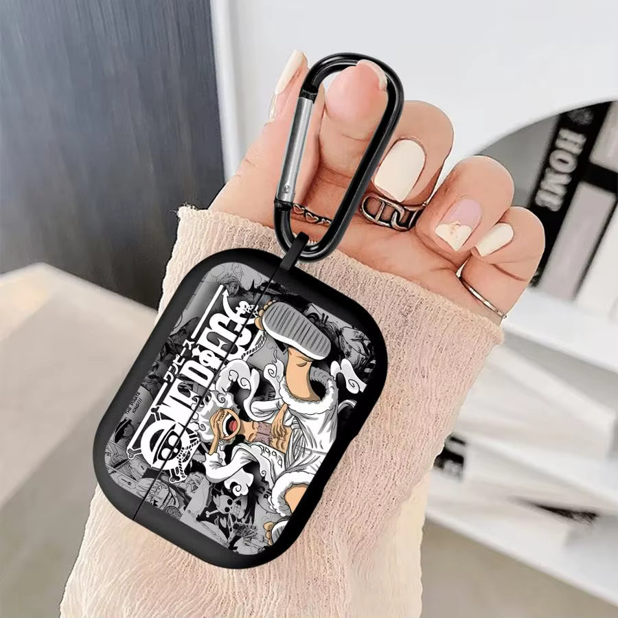 One Piece Luffy Schutzhülle für AirPods Pro 1 2 3 und AirPods 4 in Multicolour - Bild 4