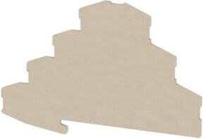 Weidmüller Abschlussplatte ZAP ZMAK2.5 in Beige - Bild 1